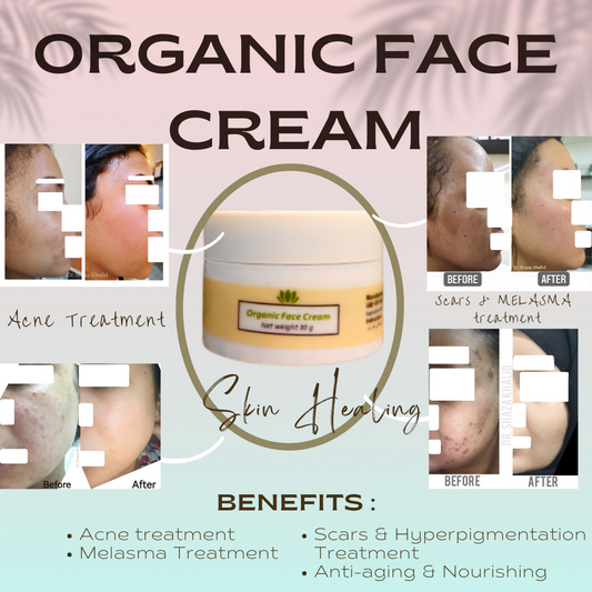 Organic Face Cream by Dr.Shaza Khalid