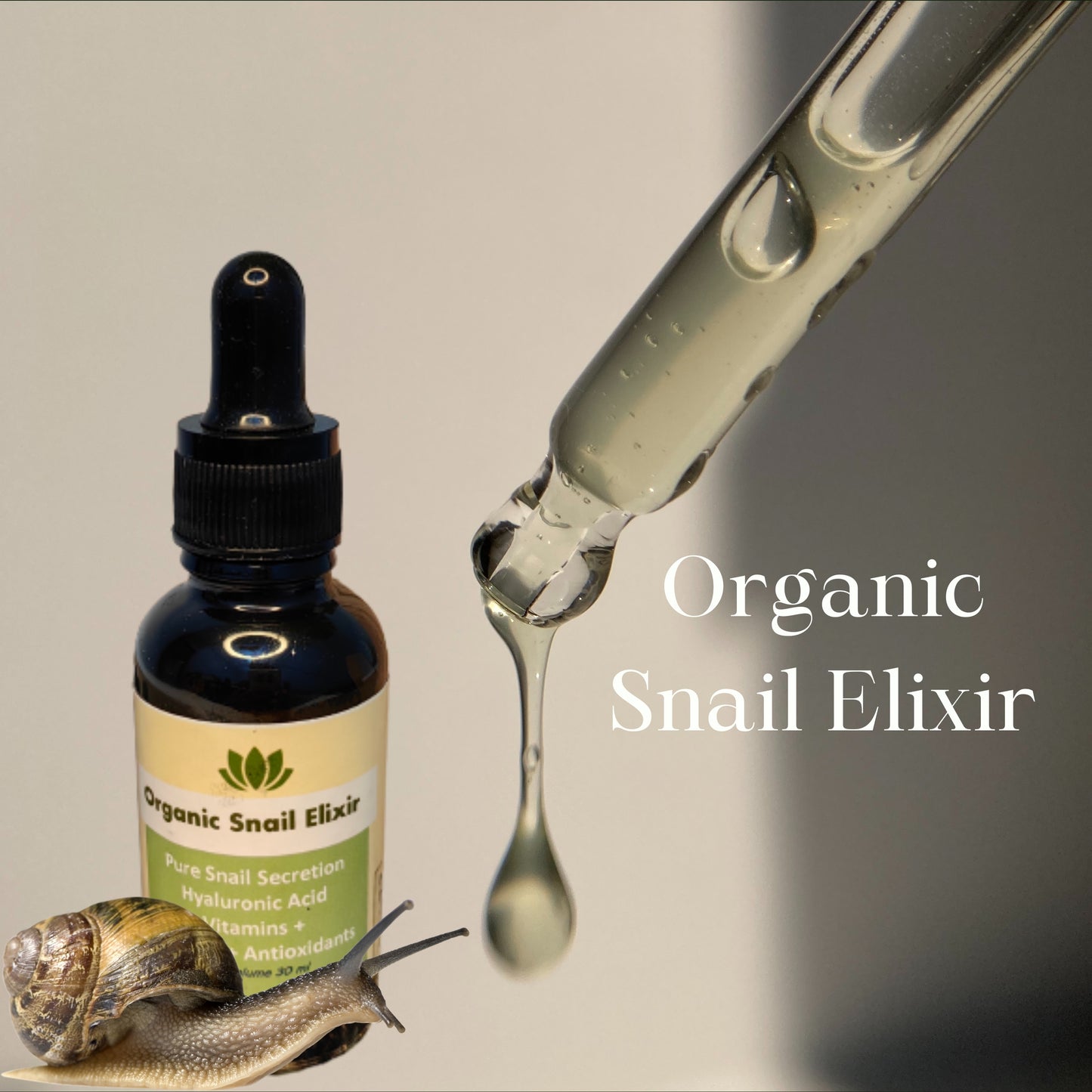 Organic Snail Elixir Serum by Dr.Shaza Khalid