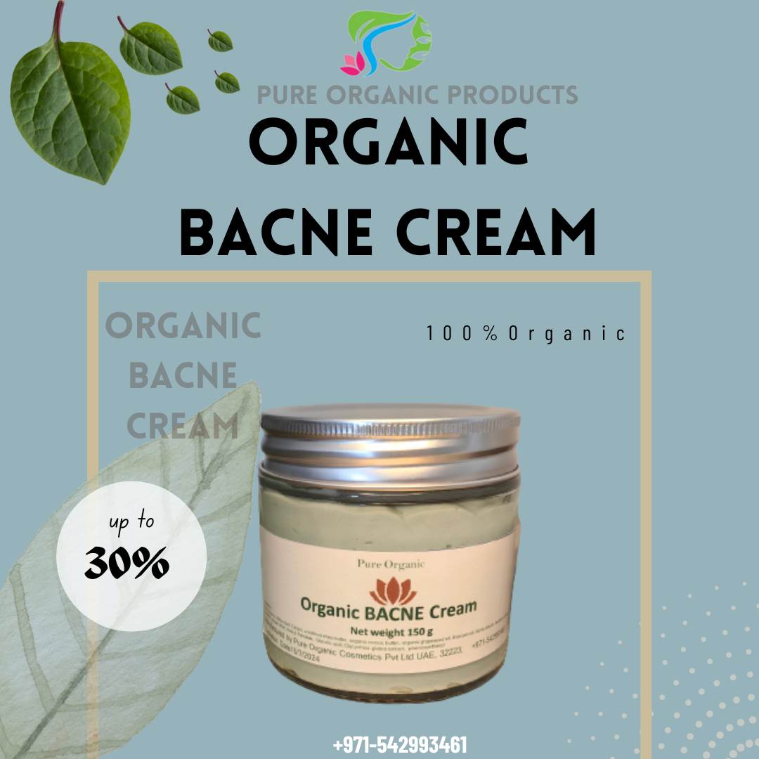 Organic Bacne Cream by Dr.Shaza Khalid