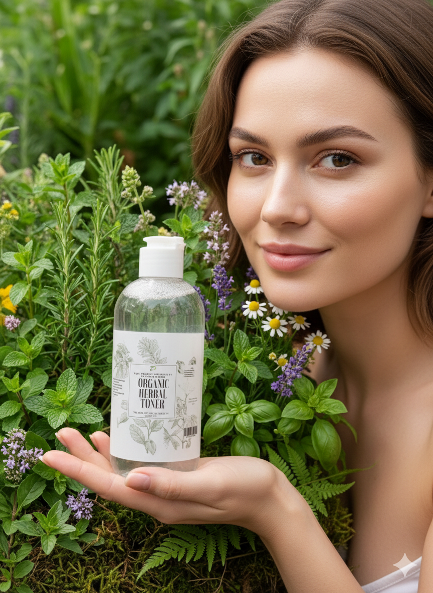 Organic Herbal Toner             تونر الأعشاب العضوي